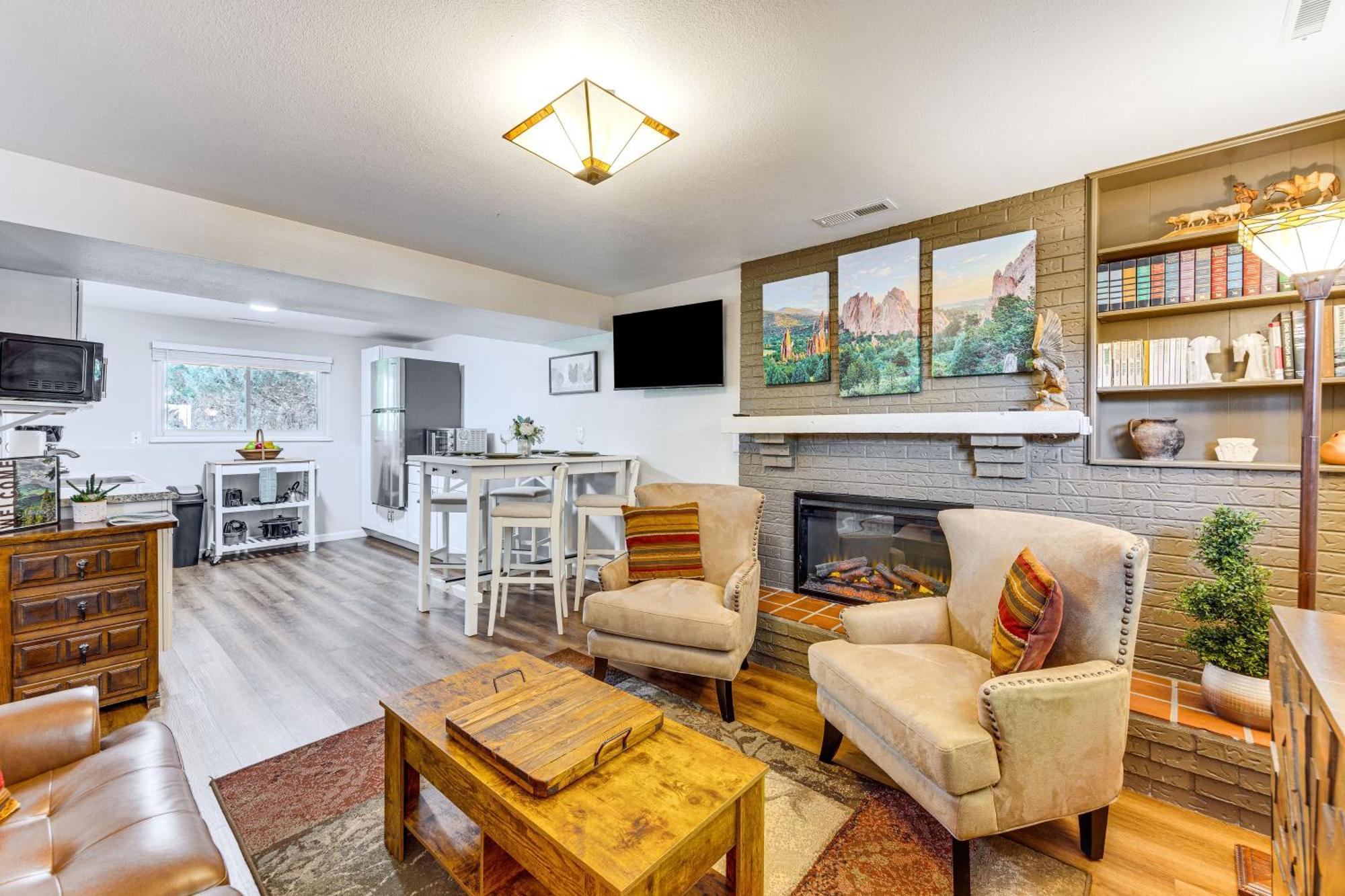 Hillside Place With Mountain Views About 8 Mi To Dtwn! Apartamento Colorado Springs